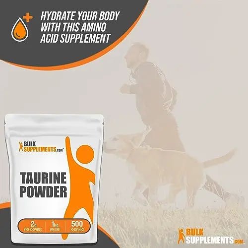 BULKSUPPLEMENTS.COM Taurine Powder - Taurine Supplement, Taurine 2000mg - TrustMedUSA