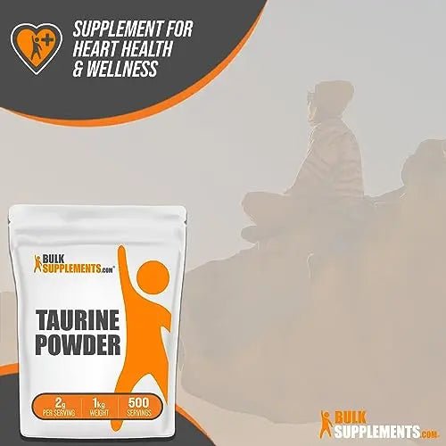 BULKSUPPLEMENTS.COM Taurine Powder - Taurine Supplement, Taurine 2000mg - TrustMedUSA