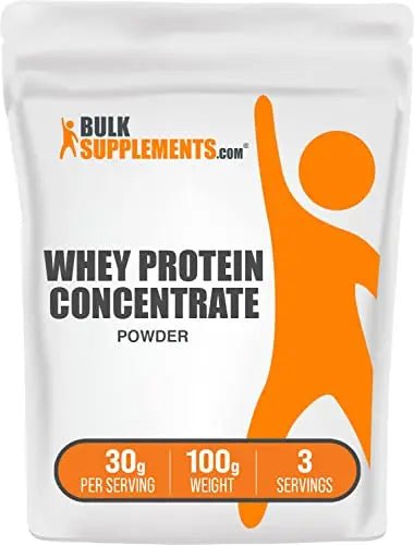 BULKSUPPLEMENTS.COM Whey Protein Concentrate Powder - Unflavored Protein Powder - TrustMedUSA