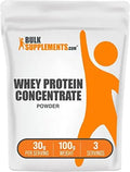 BULKSUPPLEMENTS.COM Whey Protein Concentrate Powder - Unflavored Protein Powder - TrustMedUSA