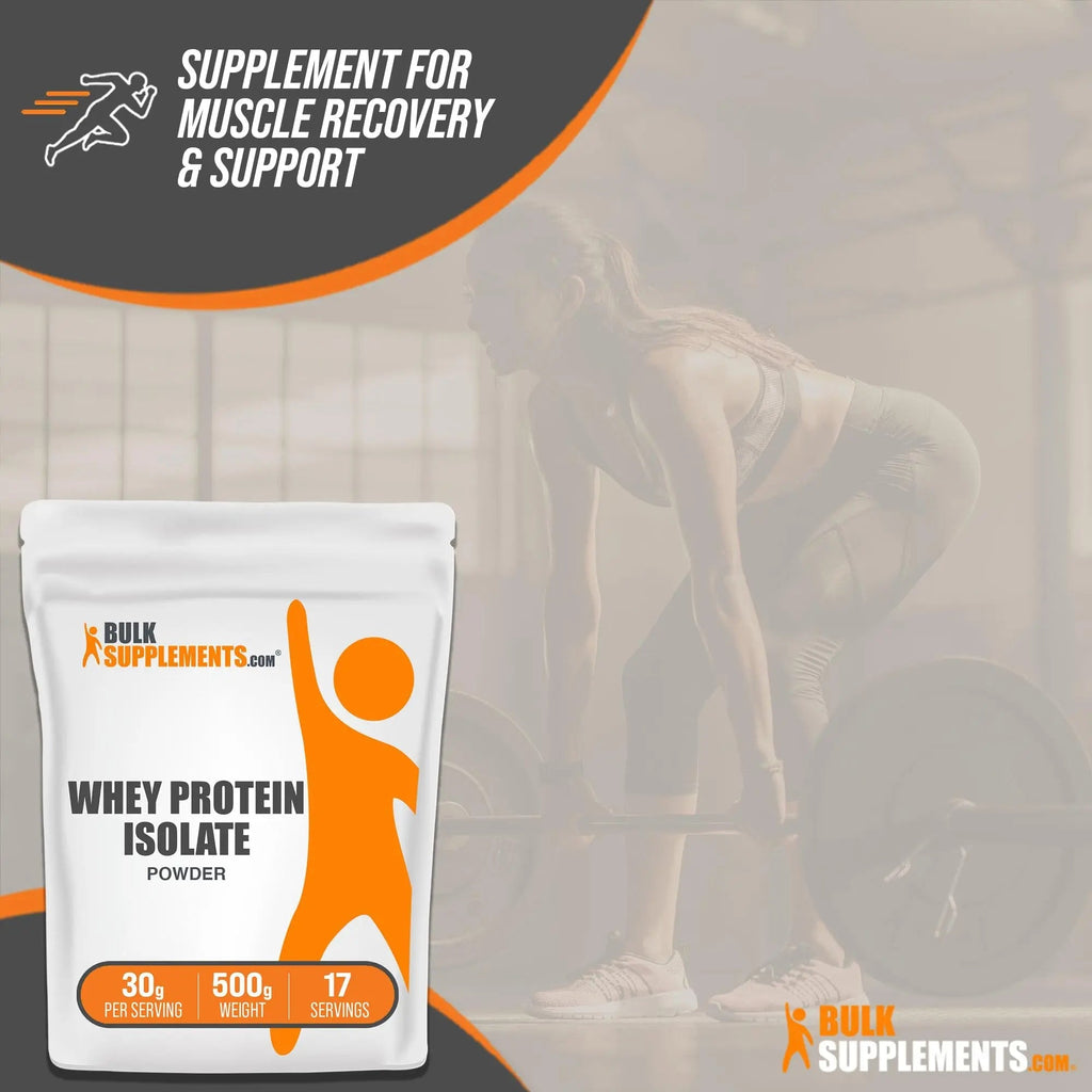 BULKSUPPLEMENTS.COM Whey Protein Isolate Powder - Unflavored Protein Powder - TrustMedUSA