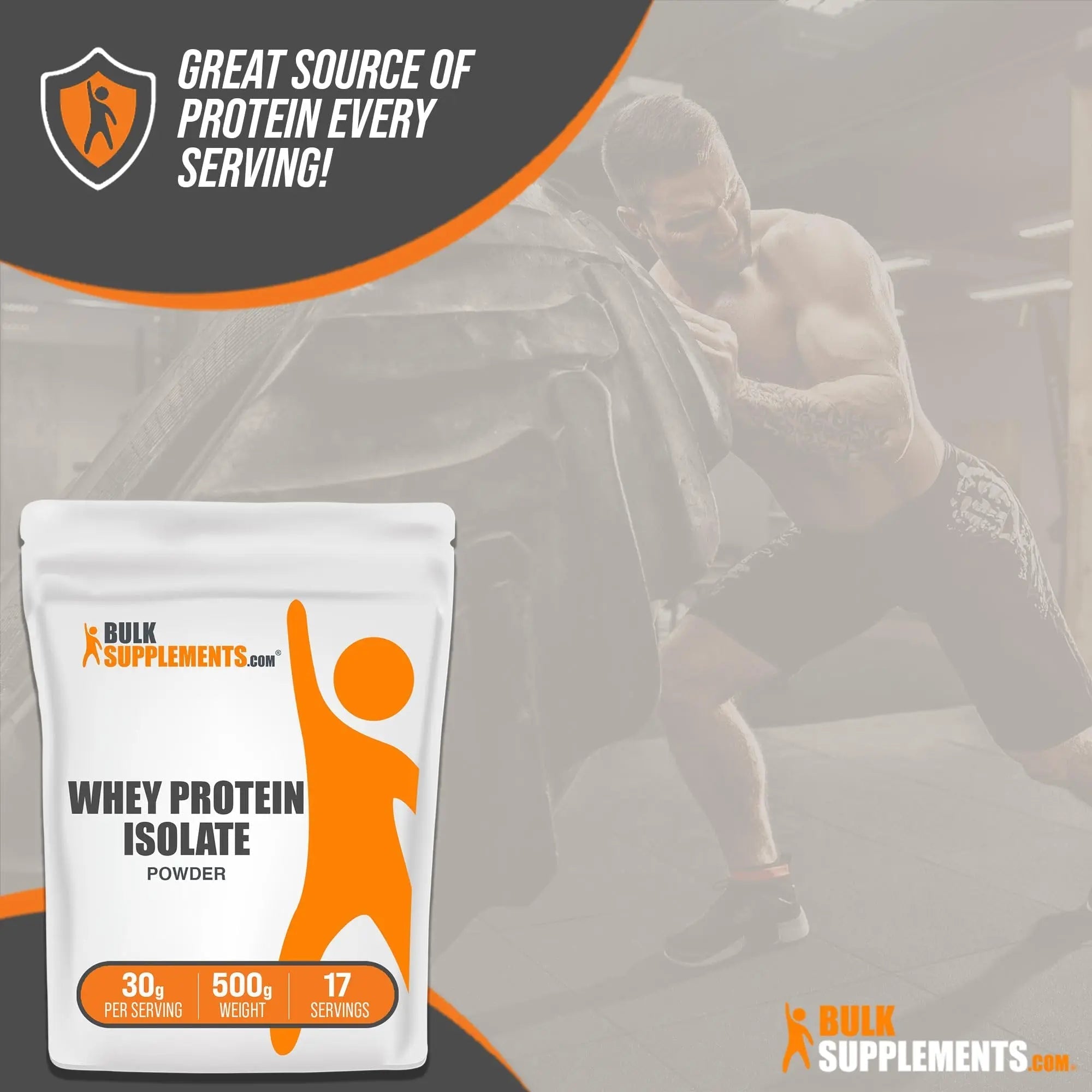 BULKSUPPLEMENTS.COM Whey Protein Isolate Powder - Unflavored Protein Powder - TrustMedUSA