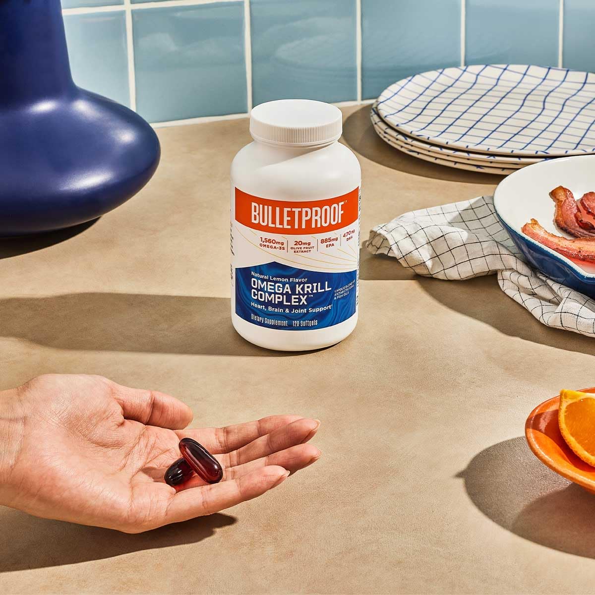 Bulletproof Omega Krill Complex, 120 sg - TrustMedUSA