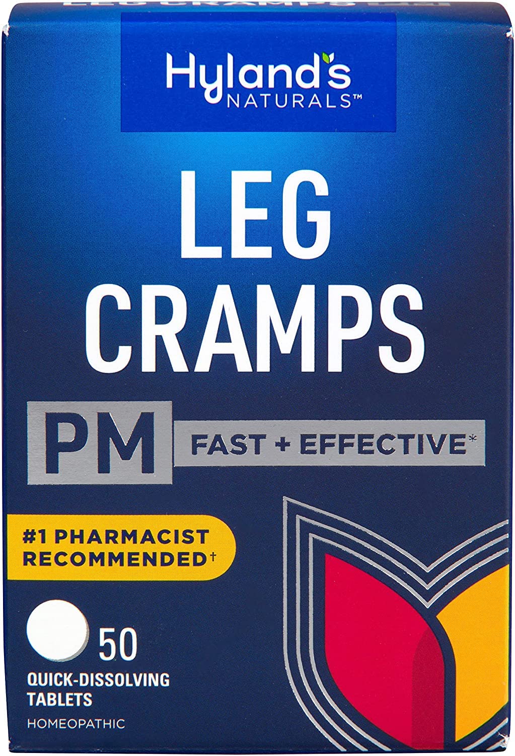 Bundle of Hyland's Leg Cramps Tablets, 100 Count and Leg Cramps PM Nighttime Formula, Natural Relief of Calf, Foot and Leg Cramps, 50 Count - TrustMedUSA