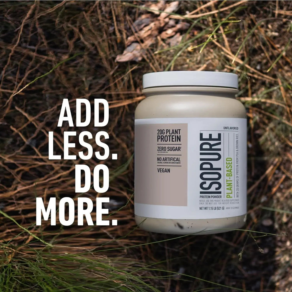 Bundle of Isopure Unflavored Organic Vegan Pea Protein Powder, Dairy Free with Amino - TrustMedUSA