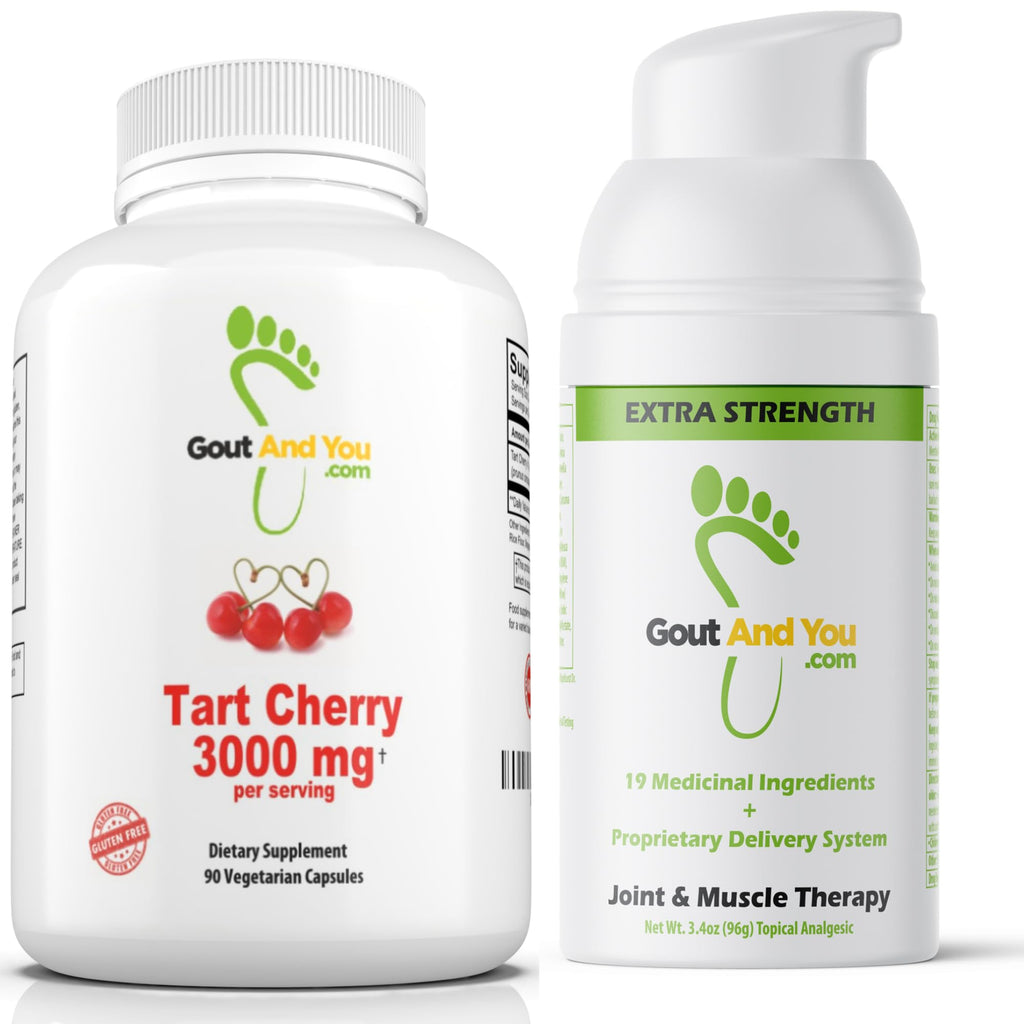Bundle of Tart Cherry Extract and Extra Strength Mobility Cream - TrustMedUSA