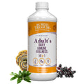 Buried Treasure Adult Daily Immune Wellness - 16 Fl oz, 16 serv, Liquid Nutrient Blend for Immune Support with Elderberry, Echinacea, Vitamins & more - TrustMedUSA