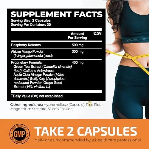 Burn Pro 7-in-1 Thermogenic Metabolism Booster | Weight Management Support Supplem - TrustMedUSA