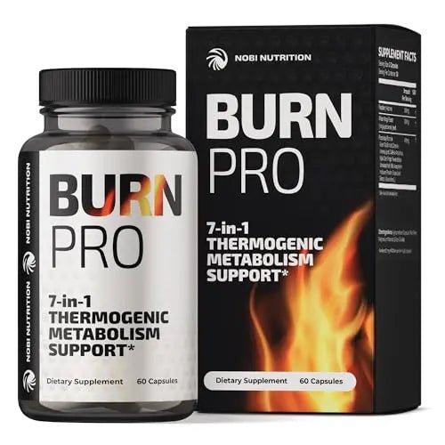 Burn Pro 7-in-1 Thermogenic Metabolism Booster | Weight Management Support Supplem - TrustMedUSA