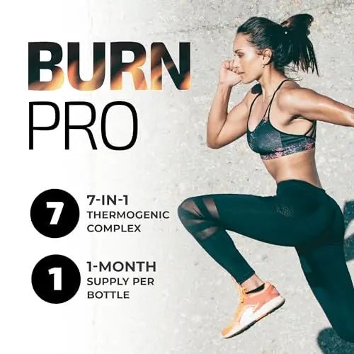 Burn Pro 7-in-1 Thermogenic Metabolism Booster | Weight Management Support Supplem - TrustMedUSA