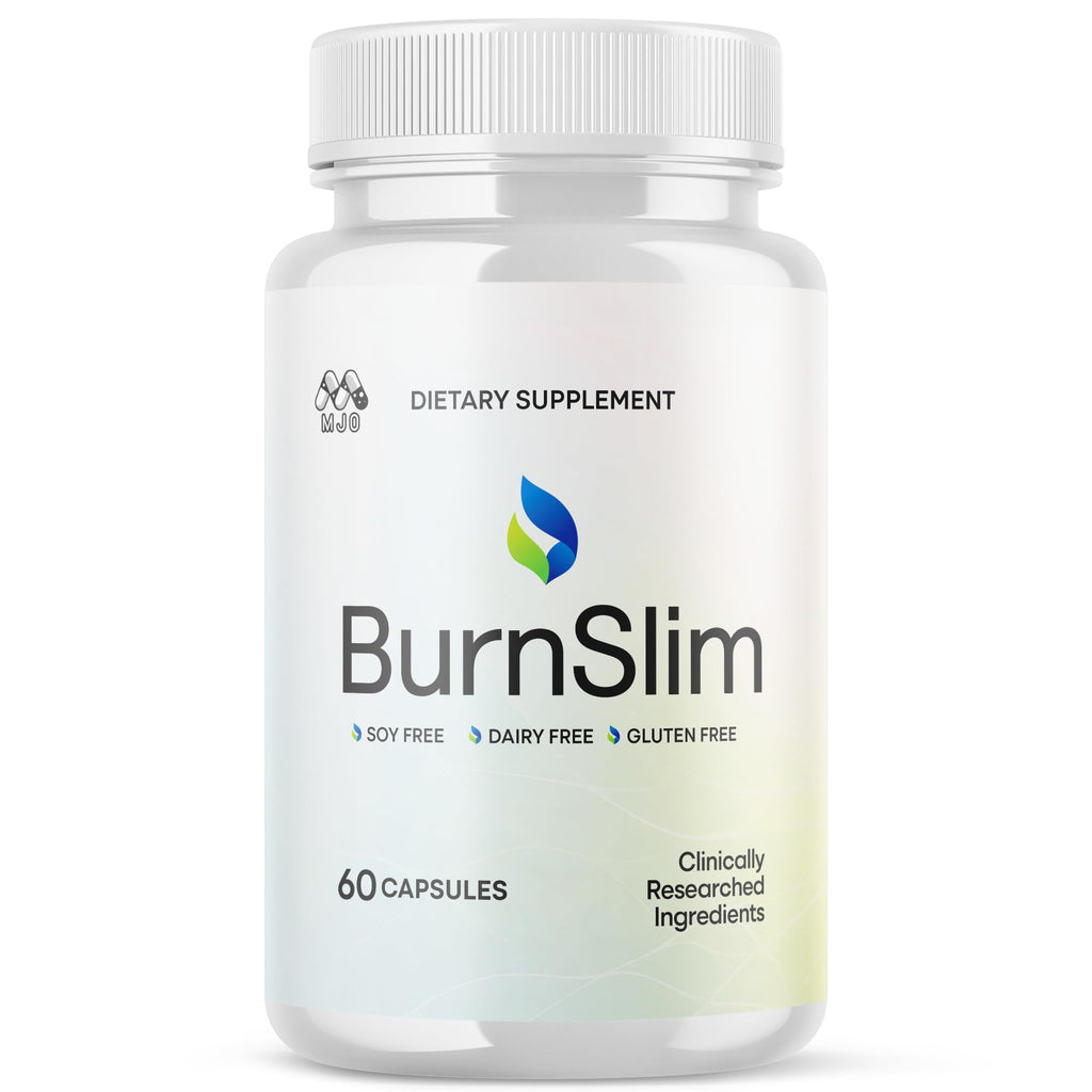 Burn Slim Capsules, Official Burnslim Pills with All Natural Ingredients, Advanced Burn Slim Health and Wellness Vitamin Supplement Supporting Active Lifestyle for Women and Men (60 Capsules) - TrustMedUSA