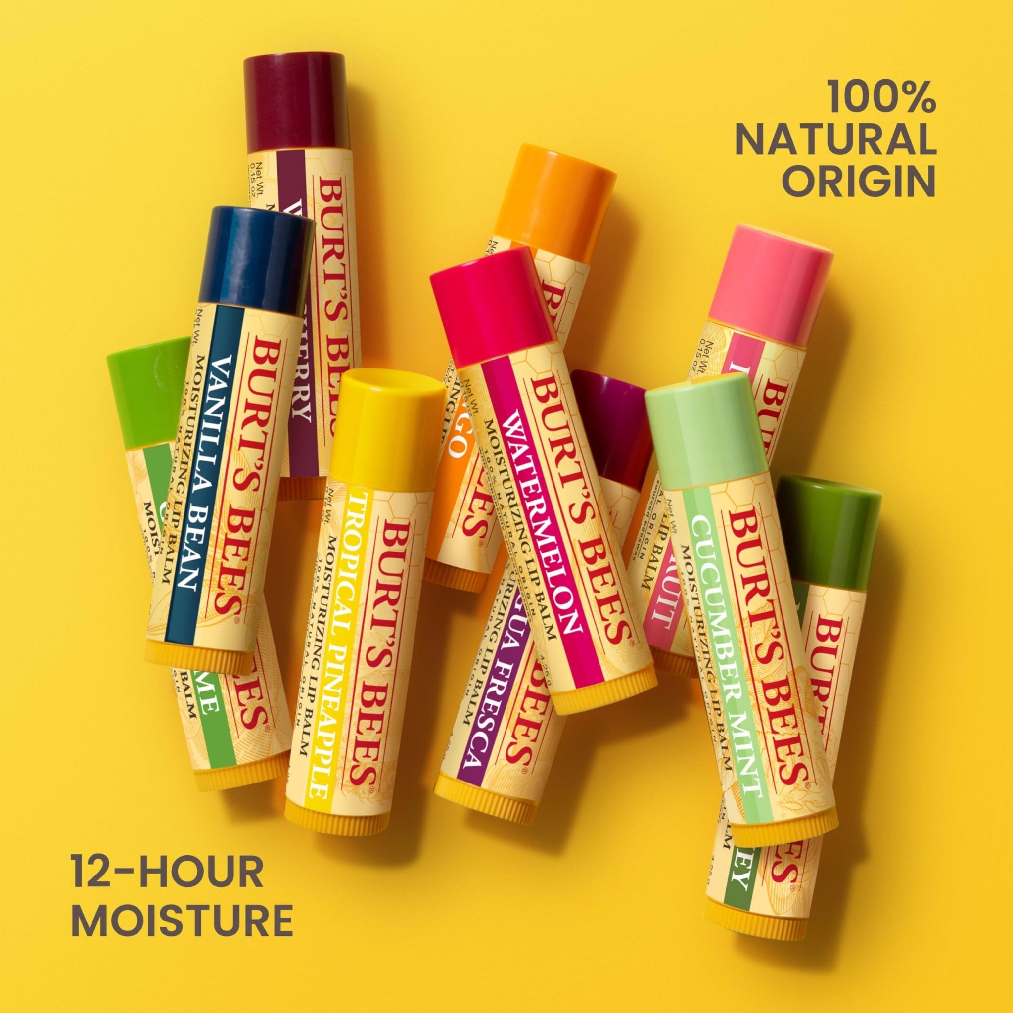 Burt's Bees 100% Natural Moisturizing Lip Balm (Superfruit) - TrustMedUSA