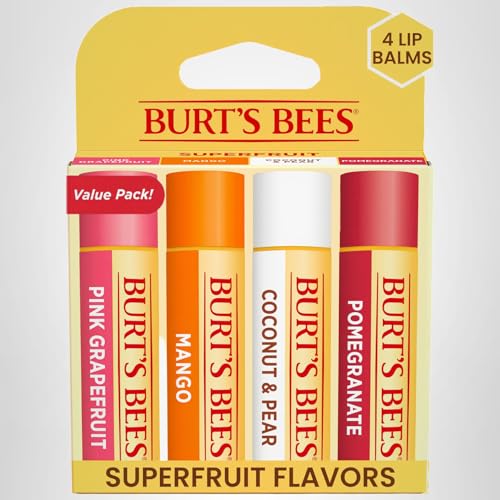 Burt's Bees 100% Natural Moisturizing Lip Balm (Superfruit) - TrustMedUSA