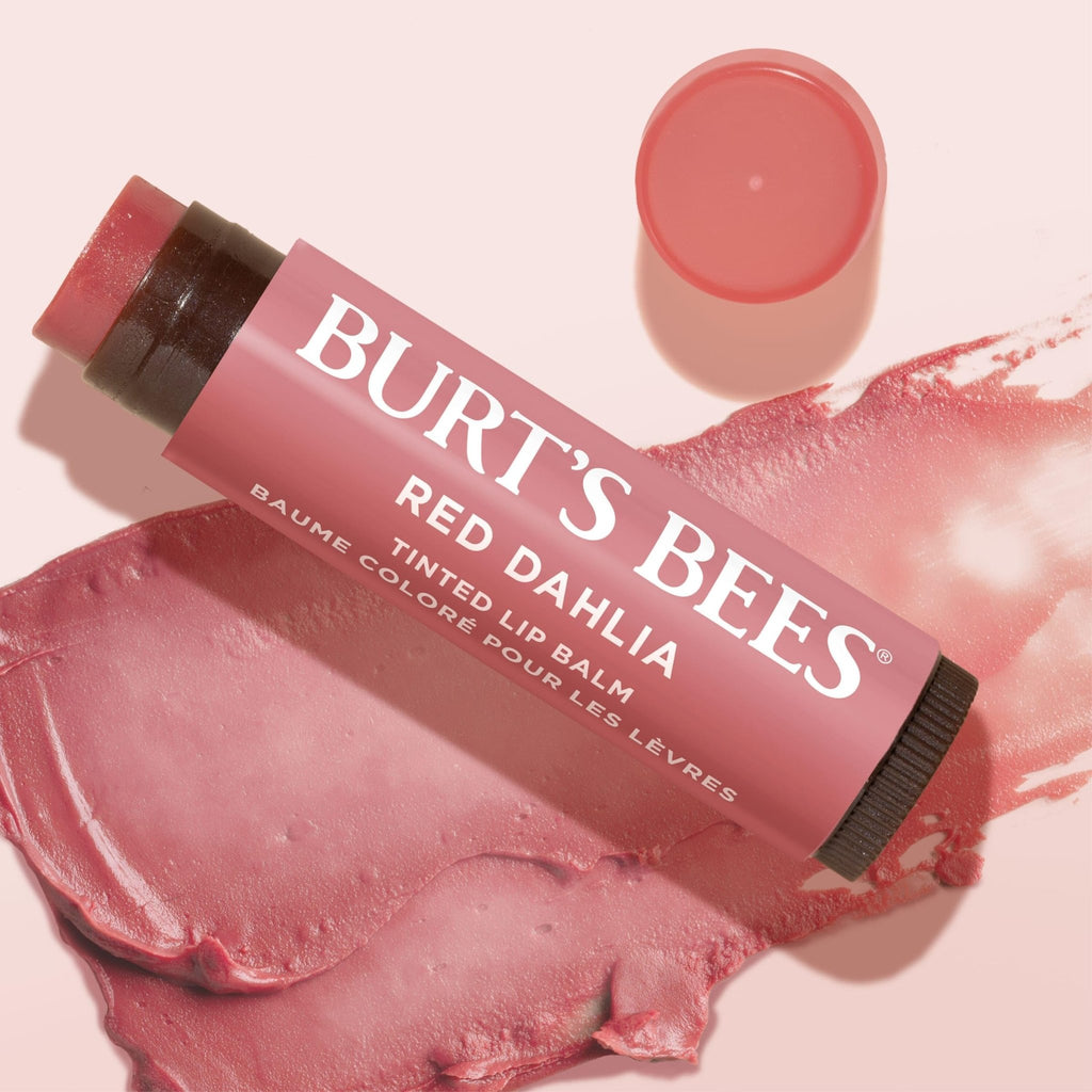 Burt's Bees Lip Tint Balm with Long Lasting 2 in 1 Duo Tinted Balm Formula, Color Infused with Deeply Hydrating Shea Butter - TrustMedUSA