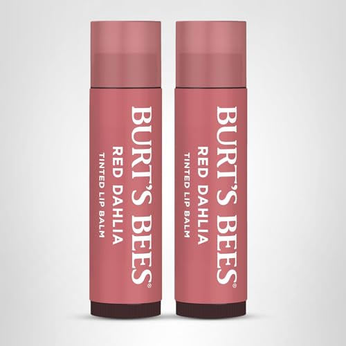 Burt's Bees Lip Tint Balm with Long Lasting 2 in 1 Duo Tinted Balm Formula, Color Infused with Deeply Hydrating Shea Butter - TrustMedUSA