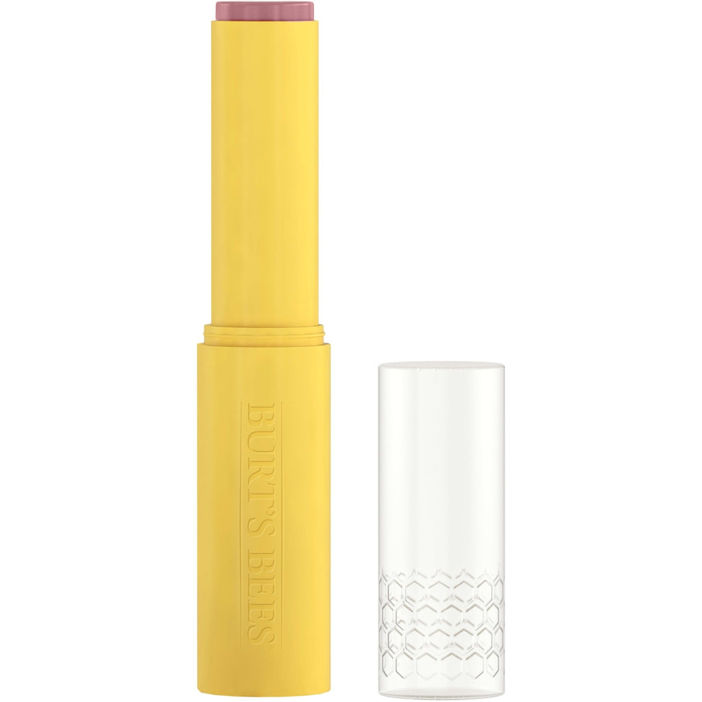 Burt’s Bees Tinted Boosted Balm, Misty Mauve, Hydrating Tinted Lip Balm with Vitamin C, E, and F Core, 24 Hour Lip Moisturizer - TrustMedUSA