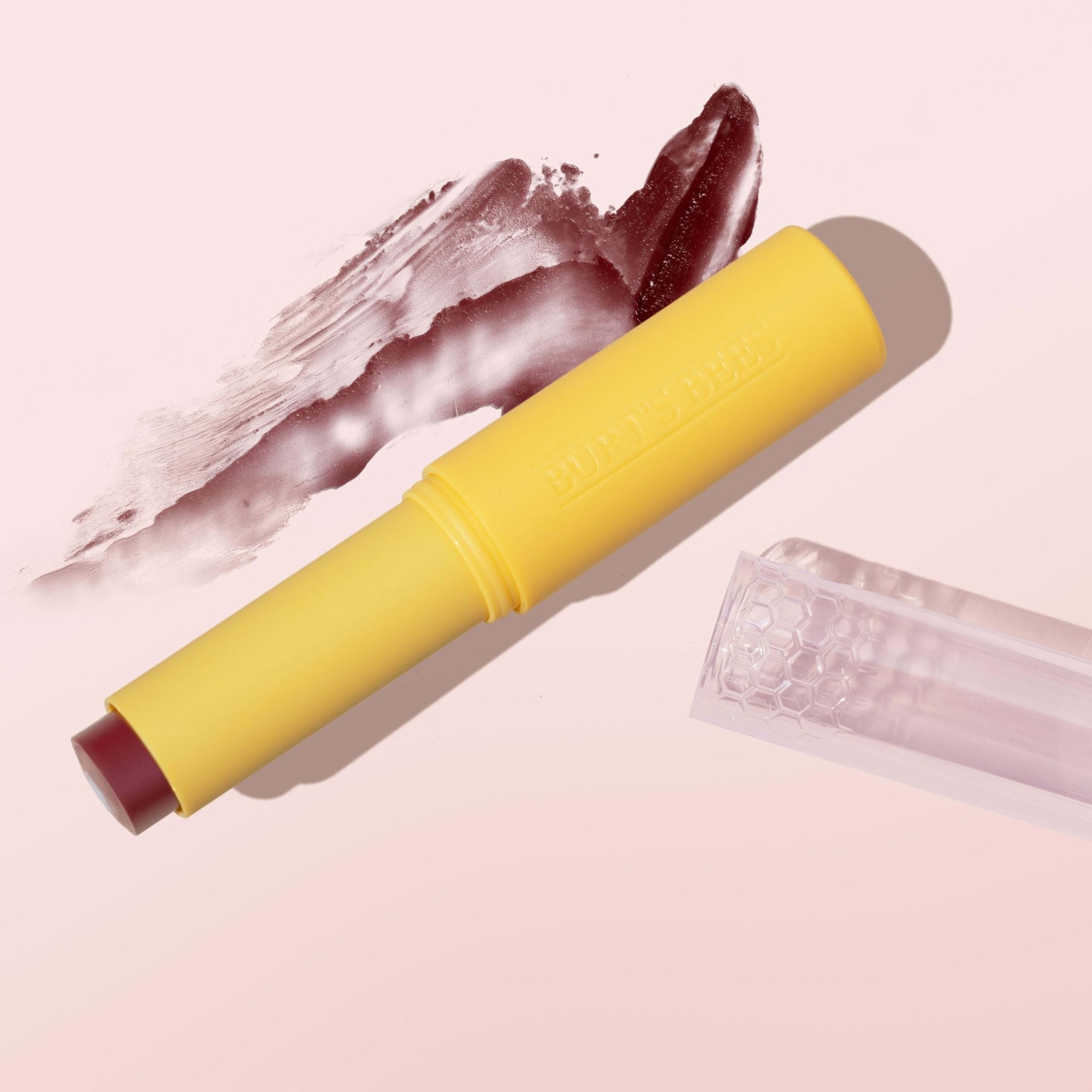 Burt’s Bees Tinted Boosted Balm, Misty Mauve, Hydrating Tinted Lip Balm with Vitamin C, E, and F Core, 24 Hour Lip Moisturizer - TrustMedUSA