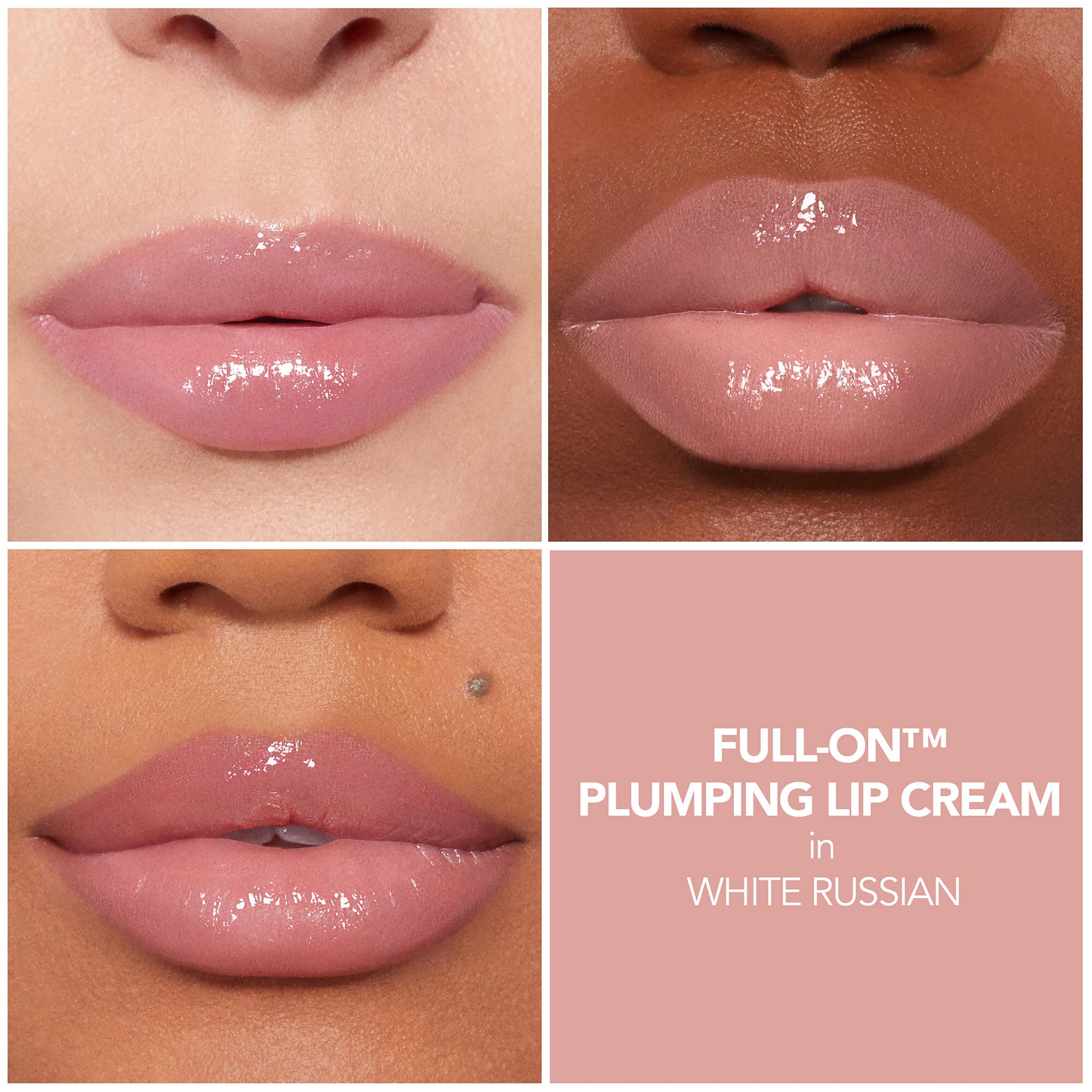 BUXOM Full-On Plumping Lip Cream, White Russian - TrustMedUSA