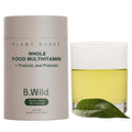 B.WILD Plant-Based Multivitamin Superfood Drink Mix – Refreshing Peach Green Tea with Vitamins, Minerals, Prebiotics & Probiotics for Gut Health & Daily Wellness – 30 Servings – Vegan, Gluten-Free - TrustMedUSA