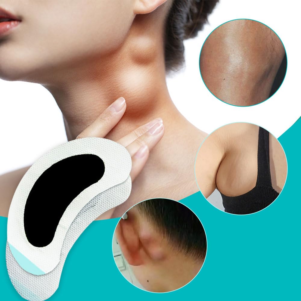 BXQJRJLymphatic Drainage Patch Lymphatic Drainage Herbal Lymphatic Drainage Care Patch Herbal Neck Patch (12) - Maple Wellness Supplements