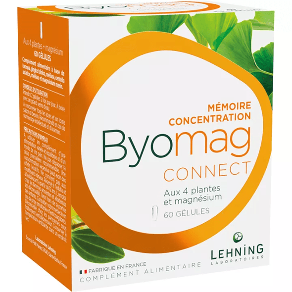 Byomag Connect Memory Concentration 60 Capsules - TrustMedUSA