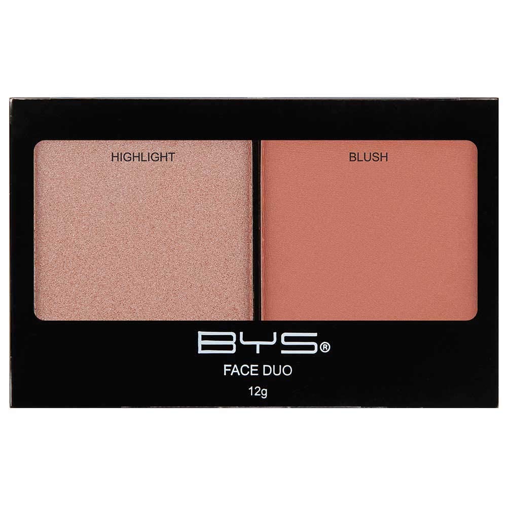 BYS Face Duo - Highlight and Blush Palette - TrustMedUSA