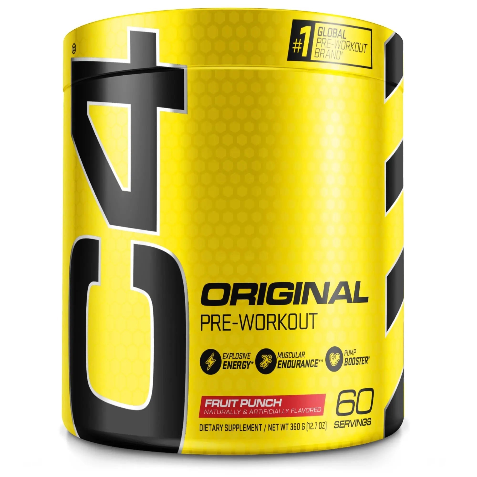 C4 Original Pre Workout Powder Fruit Punch - Vitamin C for Immune Support - Sugar Free - TrustMedUSA