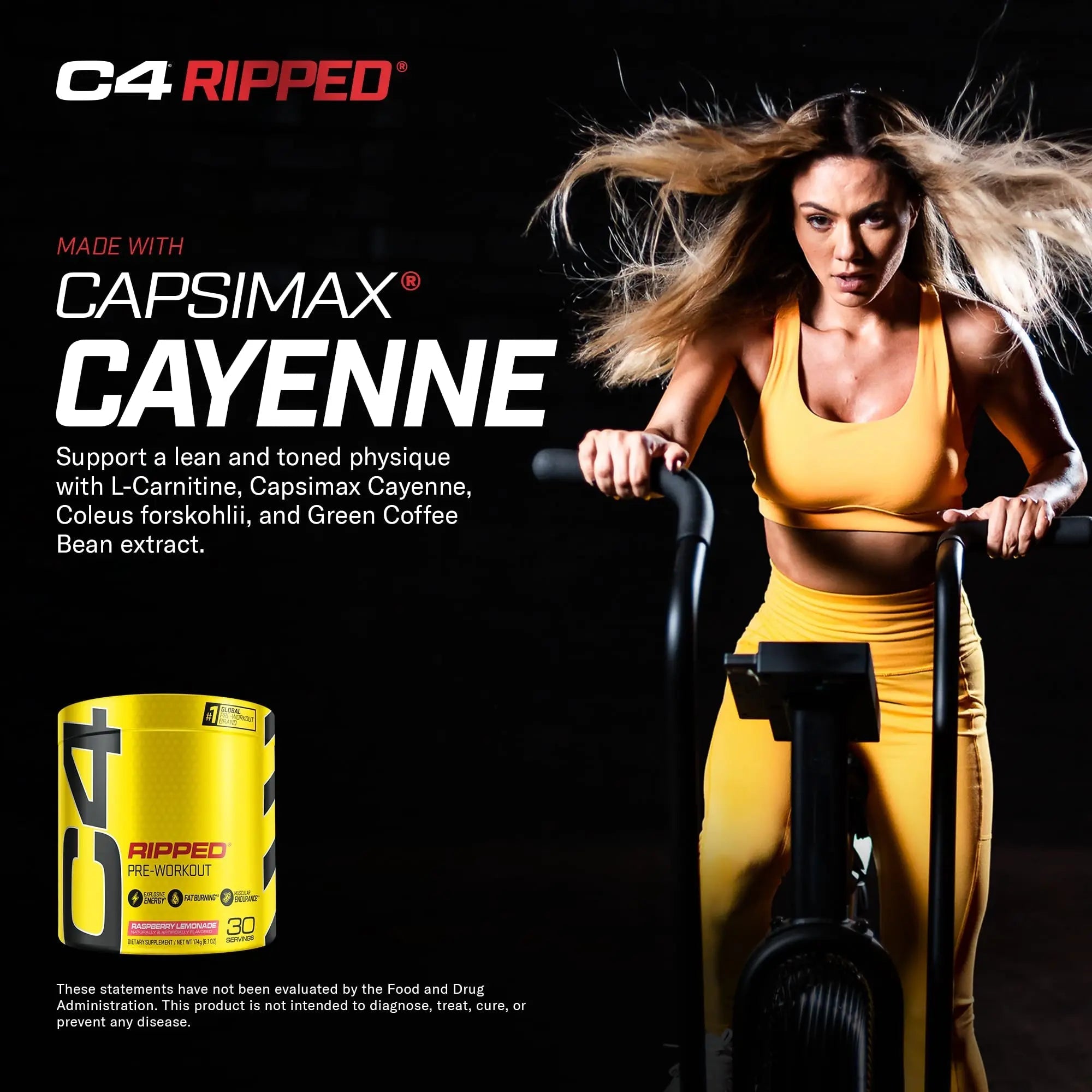 C4 Ripped & SuperHD, The Thermogenic Bundle, C4 Ripped Pre Workout Powder - TrustMedUSA