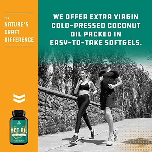 C8 MCT Coconut Oil Softgels - MCT Oil Keto Pills with Caprylic Acid Coconut Oil - TrustMedUSA