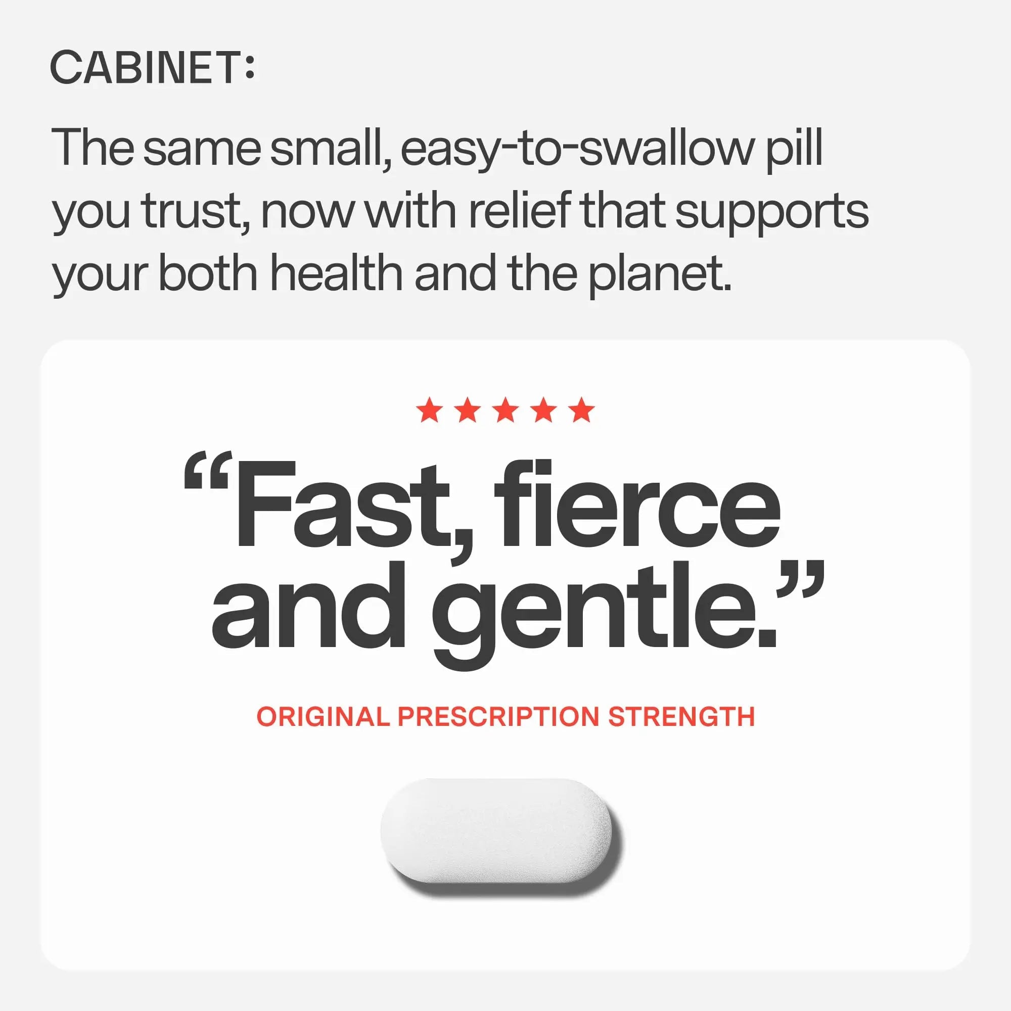 Cabinet: 500mg Acetaminophen for Headache Relief, Toothaches, Sore Throat, and Fever Reducer, Includes 1 Refillable Medicine Jar, 120 Tablets Refillable Glass Jar - w/Travel Tin - TrustMedUSA