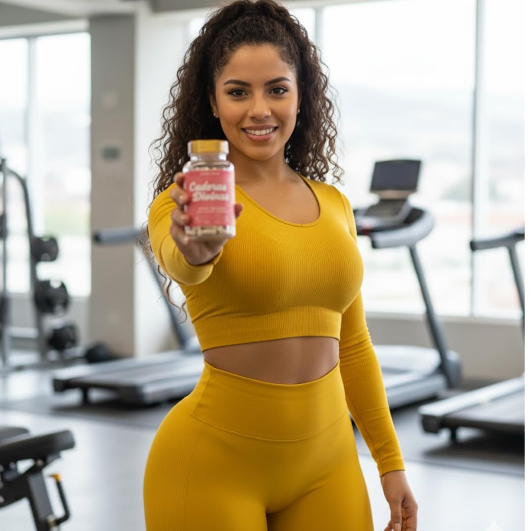 Caderas Divinas : Bigger Booty & Wider Hips – Aguaje + Maca Pills with Moringa & Saw Palmetto – 4 Super Ingredients for Natural Curve Growth – by CurvyFruit – 60 Capsules - TrustMedUSA