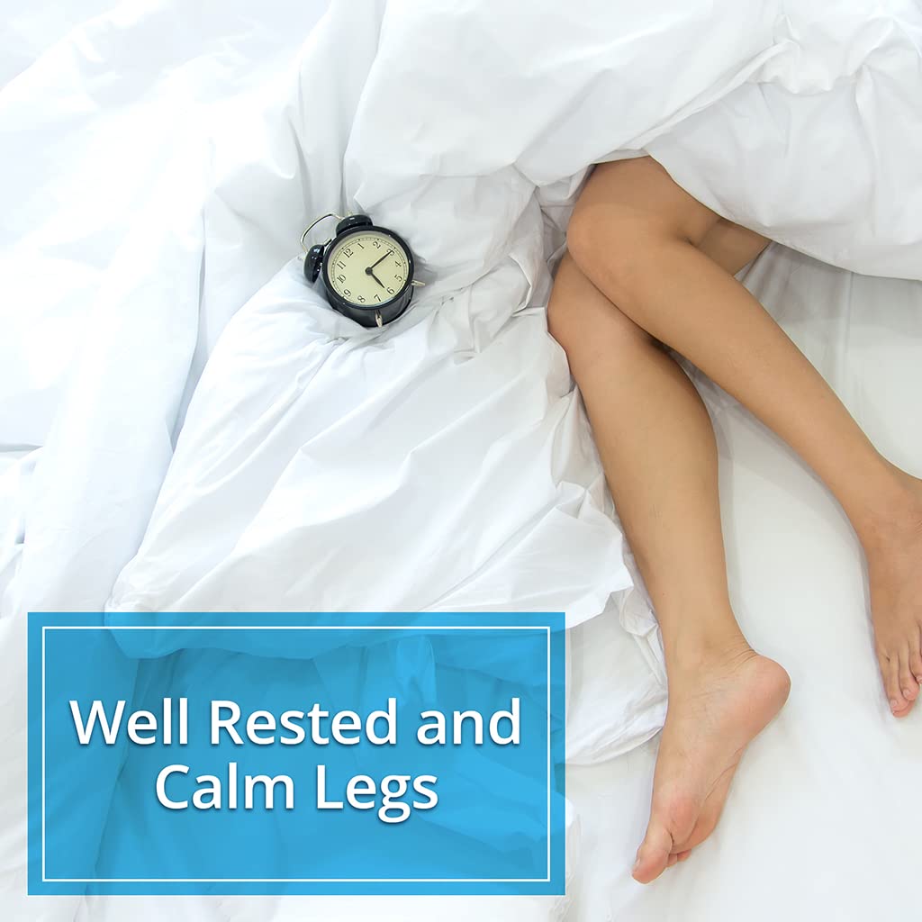 Calm Legs Natural for Natural Itching, Crawling, Tingling and Agitated Leg with Iron, Magnesium, and Valerian Root (60 Tablets)… - TrustMedUSA