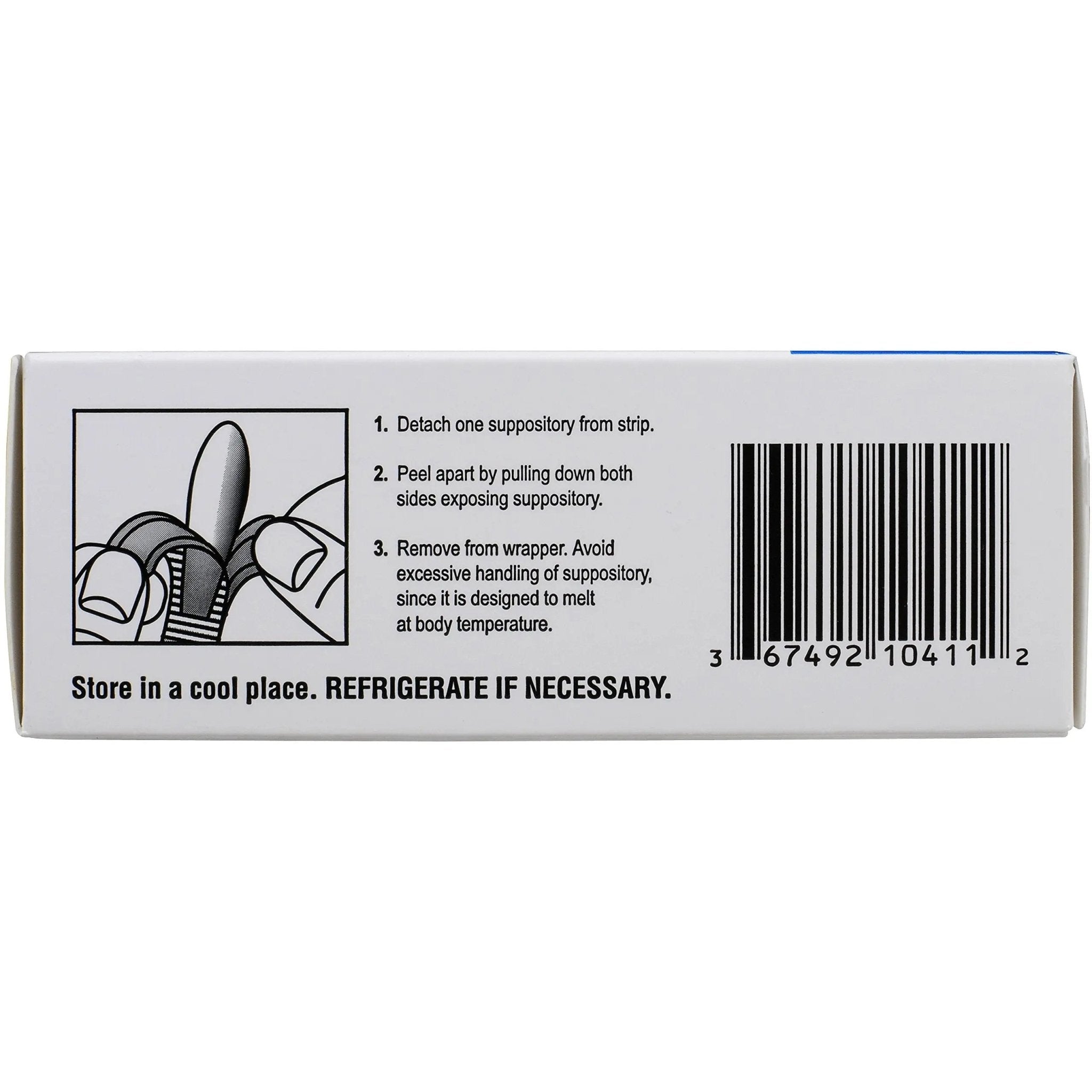 Calmol 4 Hemorrhoidal Suppositories with Soothing Natural Ingredients, 24 Count - TrustMedUSA