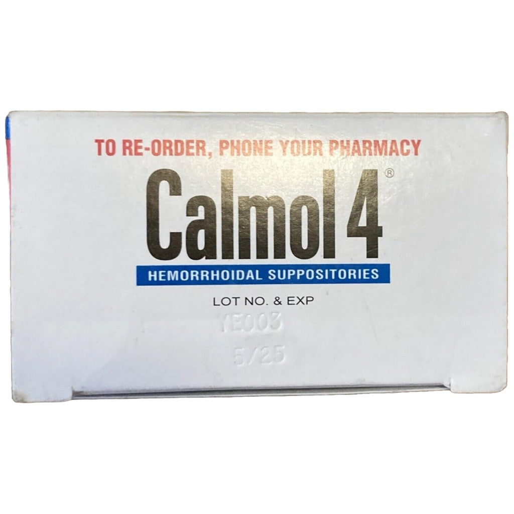 Calmol 4 Suppositories 24 (3 Pack) [Health and Beauty] - TrustMedUSA