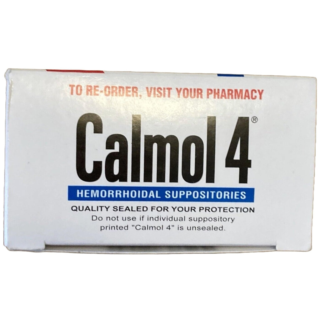 Calmol 4 Suppositories 24 (3 Pack) [Health and Beauty] - TrustMedUSA