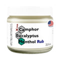 Camphor+Eucalyptus+Menthol Xtra Rub – Handmade with Menthol, Camphor & Eucalyptus – Soothing & Refreshing – 2.5 fl oz - TrustMedUSA