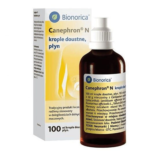 Canephron N 1ml/ml, oral drops, 100ml - Urinary Tract Infections Cystitis - TrustMedUSA