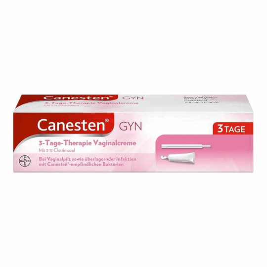 Canesten® GYN 3-day therapy vaginal cream , 20 g - TrustMedUSA