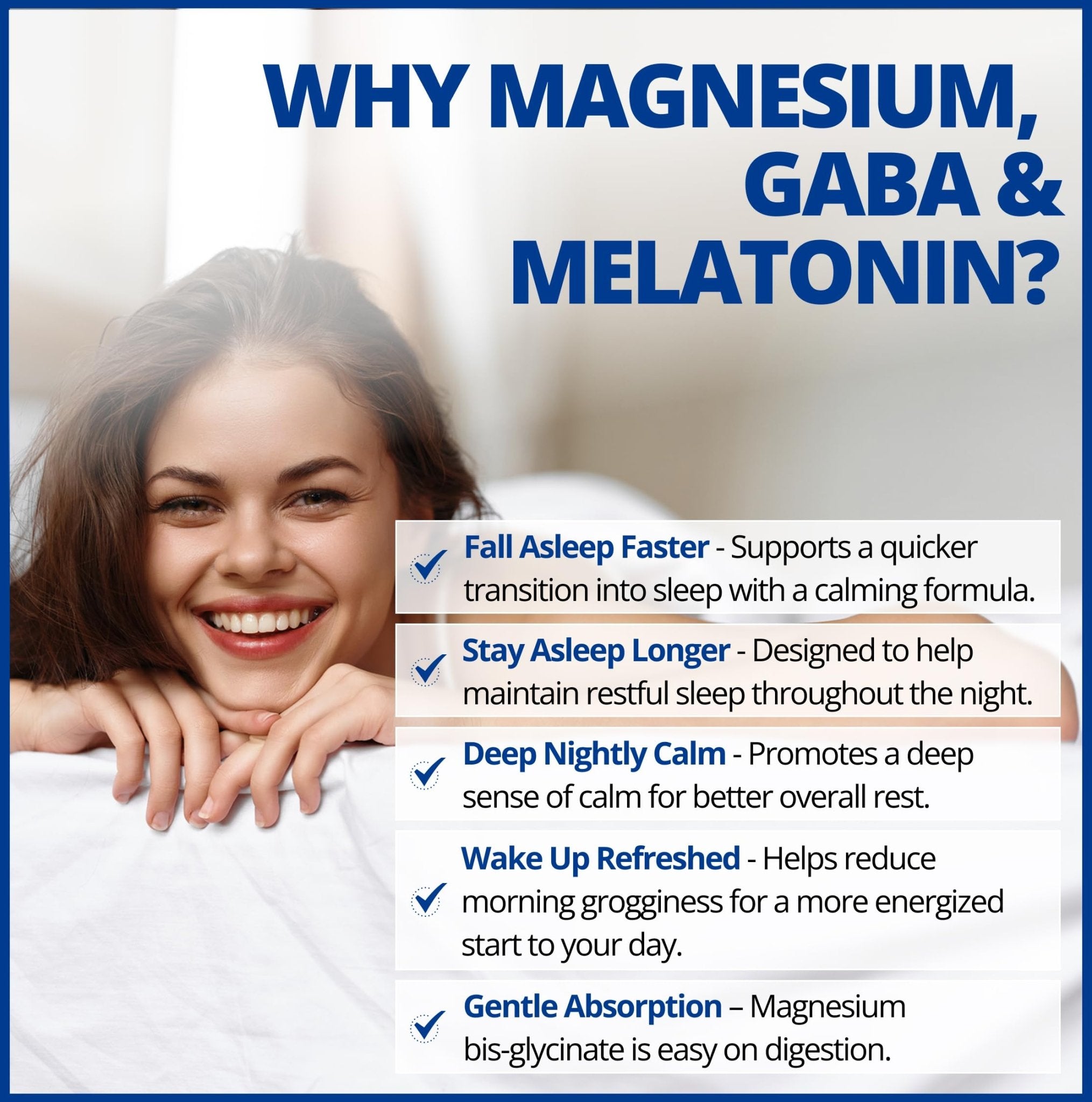 CanPrev Magnesium Bisglycinate Chelated + GABA & Melatonin, 120 Veg Caps, 120-Day Supply, Support Restful Night, Muscle Function, Promote Relaxation & Balanced Sleep-Wake Cycle, Vegan, No GMO & Gluten - TrustMedUSA
