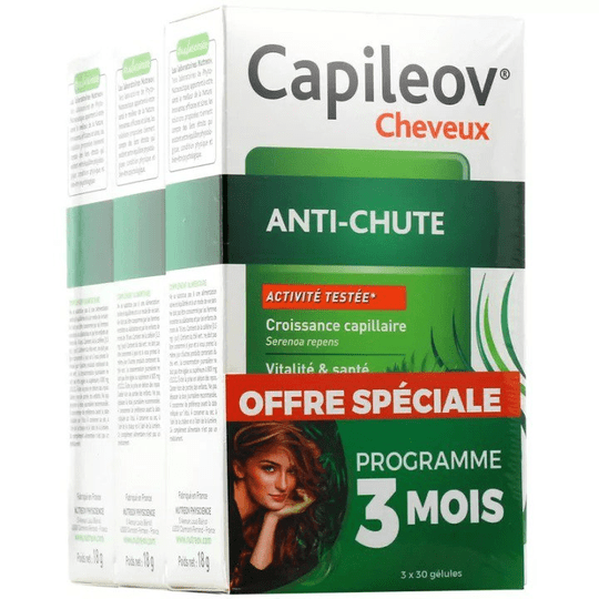 Capileov Hair Loss Prevention 3x30 capsules - TrustMedUSA