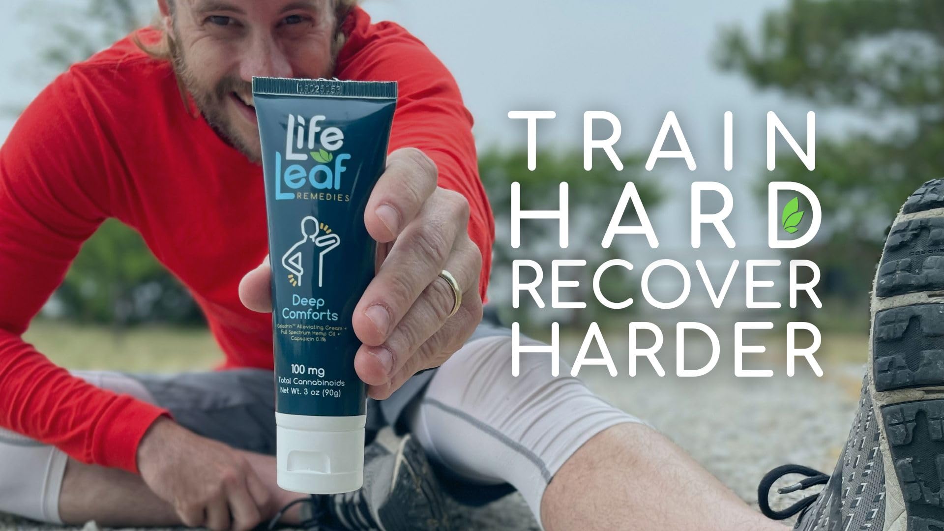 Capsaicin Cream (.05%) - Extra Strength Joint & Muscle, Knee & Back, Neck & Shoulder, Sore Muscle Cream with Capsaicin, Menthol, Celadrin and Hemp - Non-Greasy 3 OZ Deep Comforts by Life Leaf - TrustMedUSA
