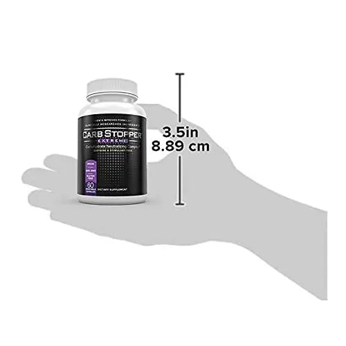 Carb Stopper Extreme (5 Bottles Maximum Strength, Natural Carbohydrate and Starch - TrustMedUSA