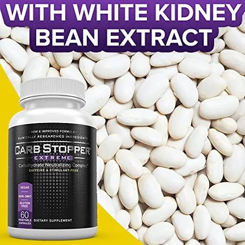 Carb Stopper Extreme: Maximum Strength, Natural Carbohydrate and Starch Neutralizer - TrustMedUSA