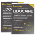 CARELAND 4% Extra Large Lidocaine Patches Maximum Strength Pain Relief Patch XL for Back & Shoulder,Back Pain Relief Products Patches & Flexible Fabric Numbs Away Pain, 6 Ct. - TrustMedUSA