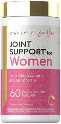 Carlyle Joint Support for Women | 60 Softgels | Complex with Omega-3 and Collagen Peptides | Non-GMO, Gluten Free - Maple Wellness Supplements