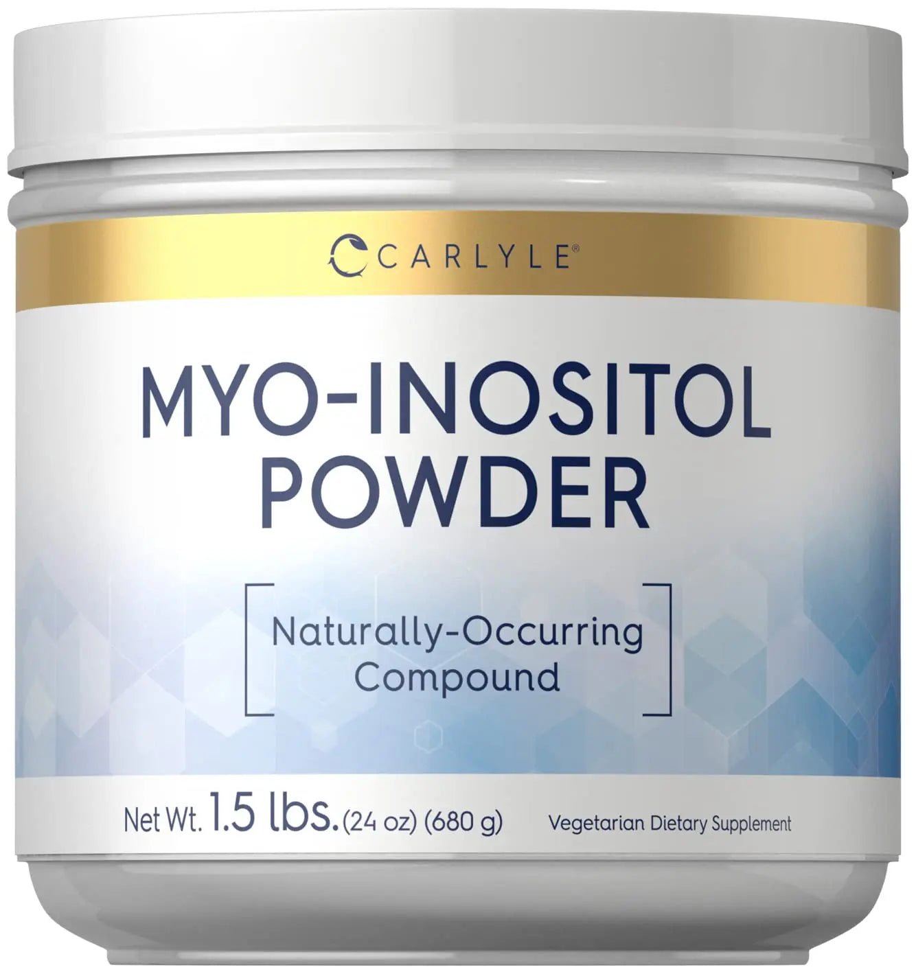 Carlyle Myo-Inositol Powder Supplement | 1.5 lbs | Naturally Occuring Compound - TrustMedUSA