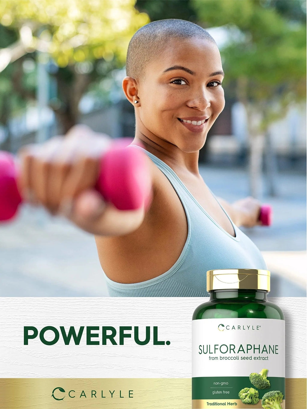 Carlyle Sulforaphane | from Broccoli Seed Extract | 180 Capsules | Traditional Herbal - TrustMedUSA