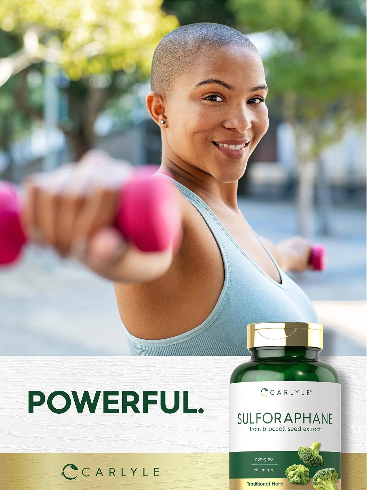 Carlyle Sulforaphane | from Broccoli Seed Extract | 180 Capsules | Traditional Herbal - TrustMedUSA