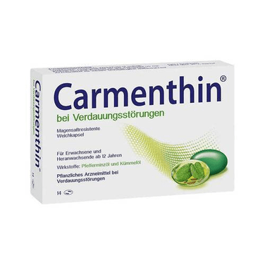 Carmenthin for digestive disorders, 14 pcs - TrustMedUSA