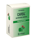 Carsil 22.5mg x80 Tabs Silymarin Natural Detox Liver Protection SOPHARMA - Maple Wellness Supplements